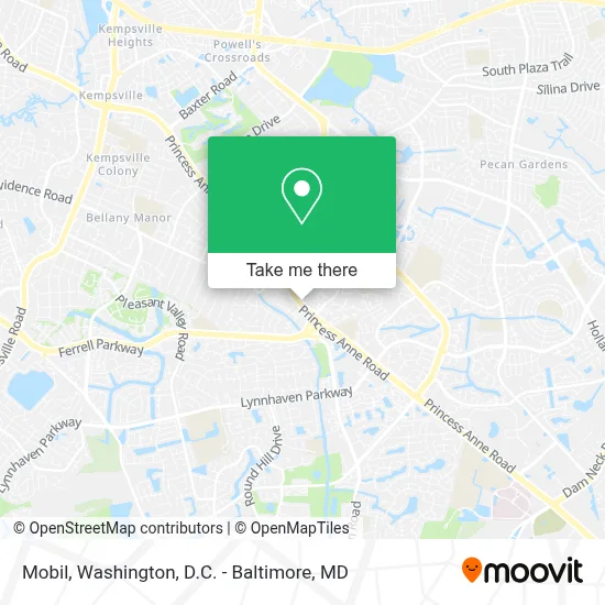 Mobil map