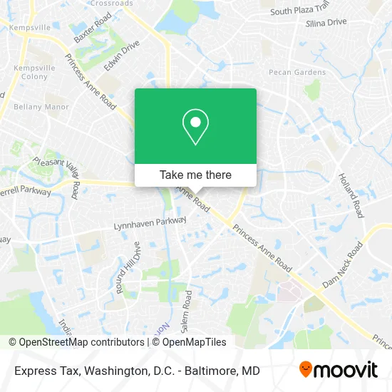 Express Tax map