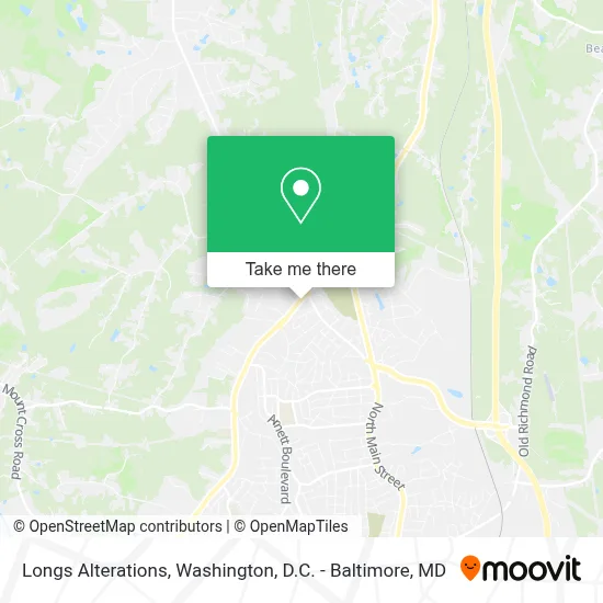 Longs Alterations map