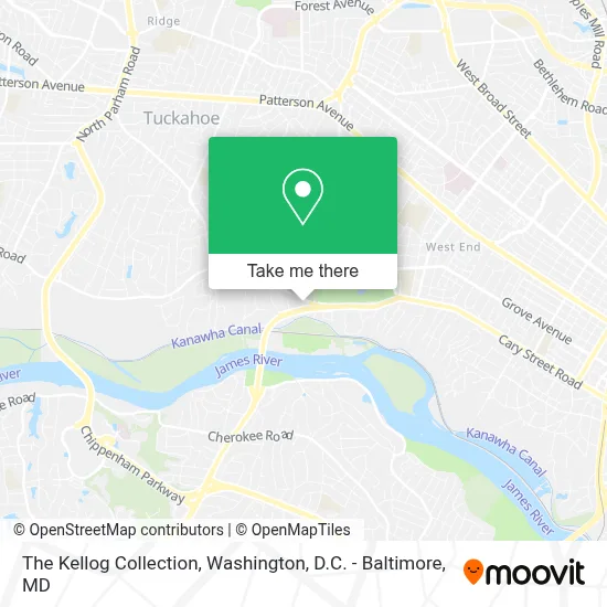The Kellog Collection map