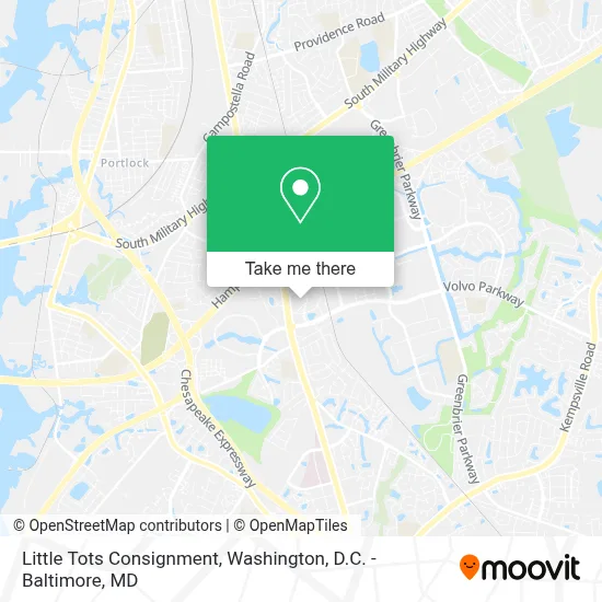 Little Tots Consignment map