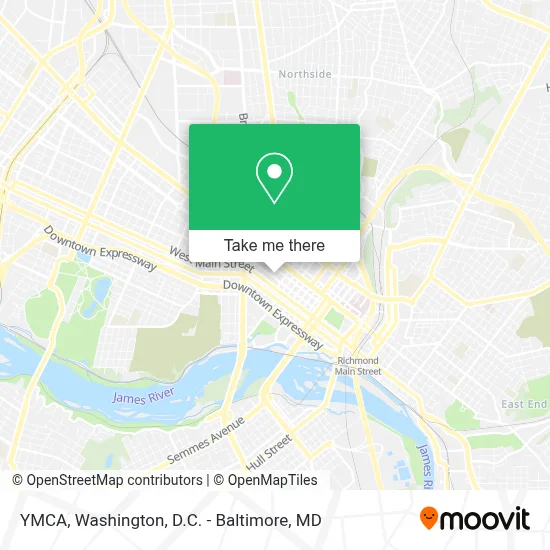 Ymca map