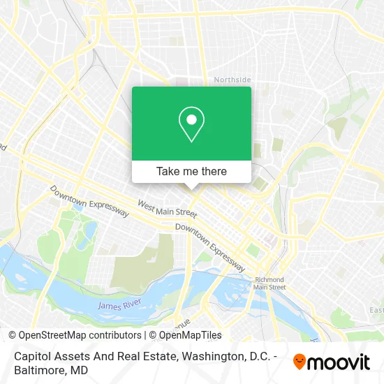 Capitol Assets And Real Estate map