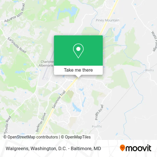 Walgreens map
