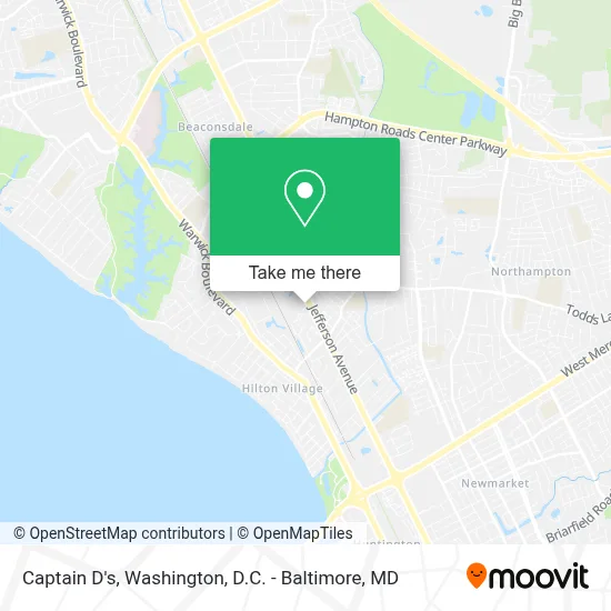 Captain D's map