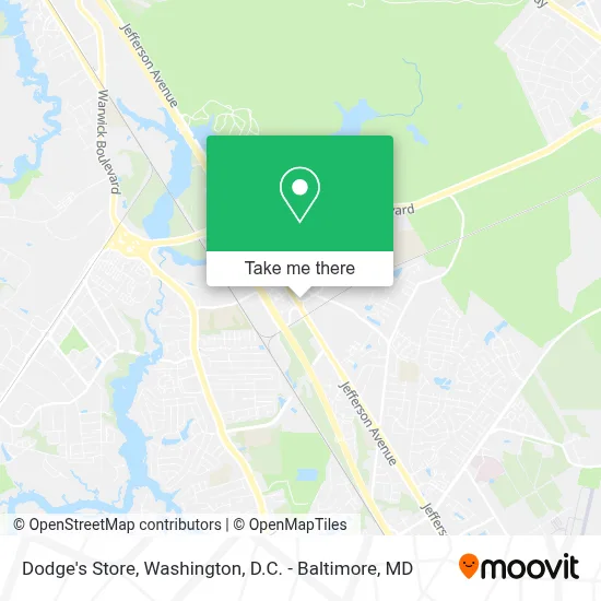 Dodge's Store map