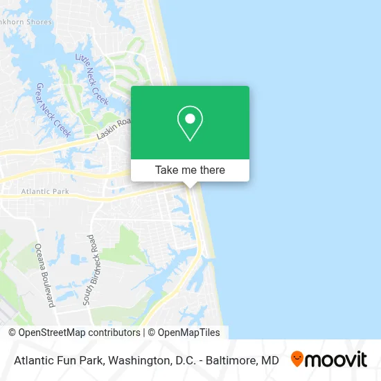 Atlantic Fun Park map