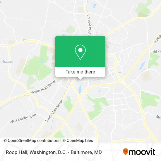 Roop Hall map