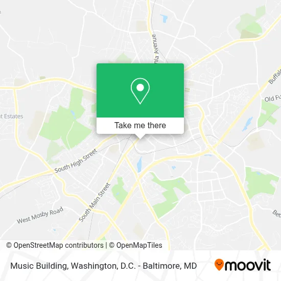 Music Building map