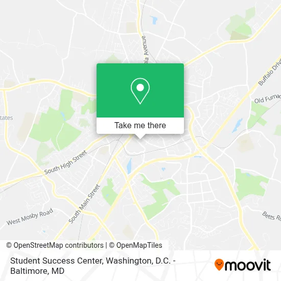 Student Success Center map
