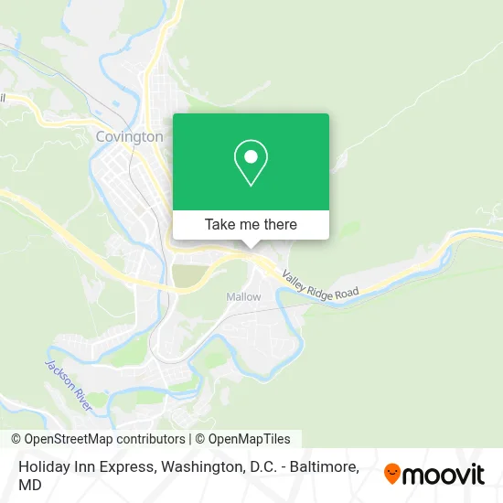 Holiday Inn Express map