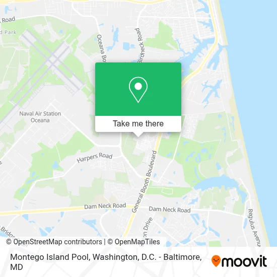 Montego Island Pool map
