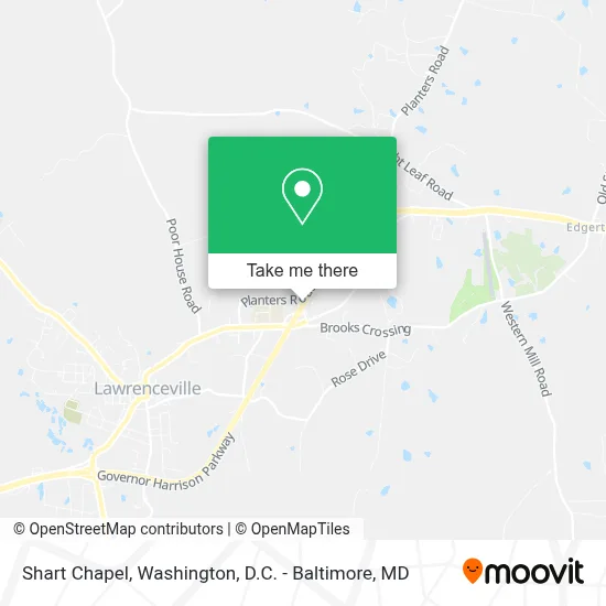 Shart Chapel map