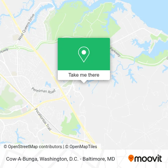 Cow-A-Bunga map