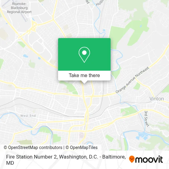Fire Station Number 2 map