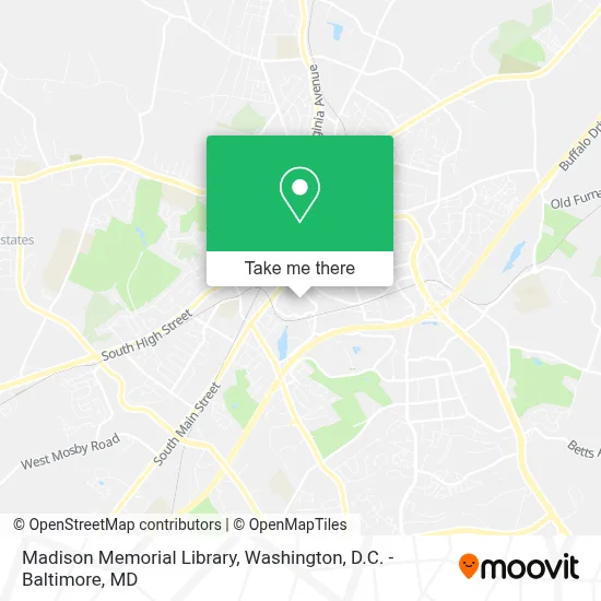 Madison Memorial Library map