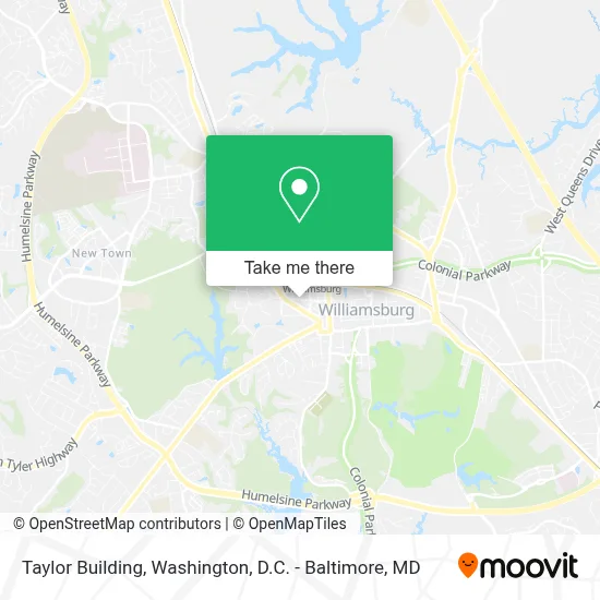 Taylor Building map