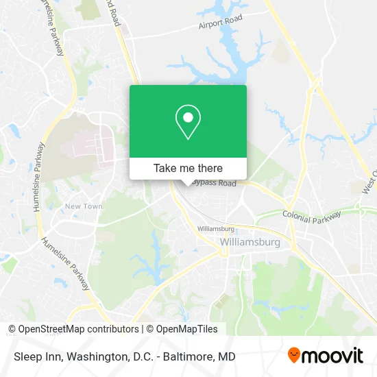 Sleep Inn map