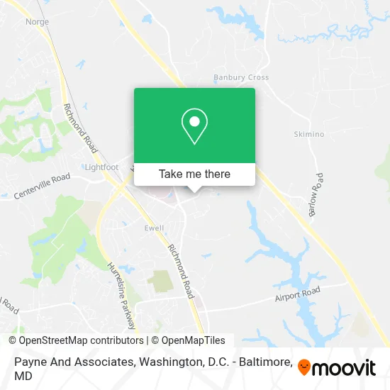 Payne And Associates map