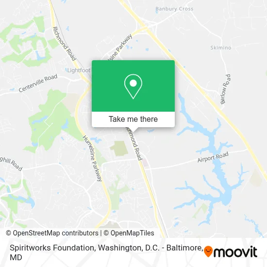 Spiritworks Foundation map