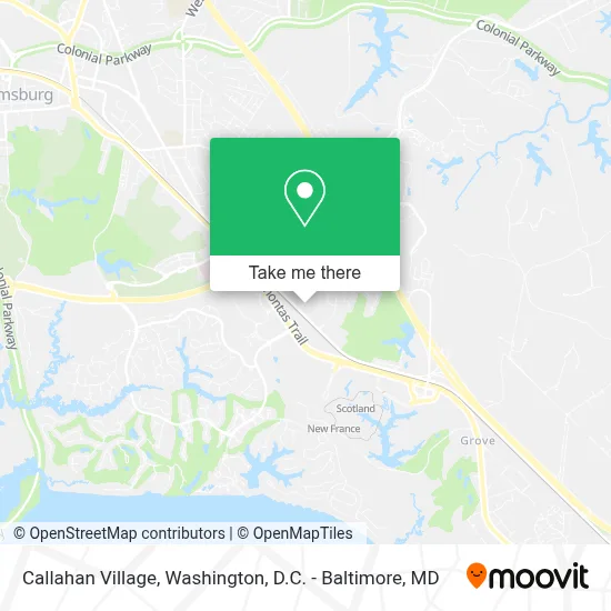 Callahan Village map