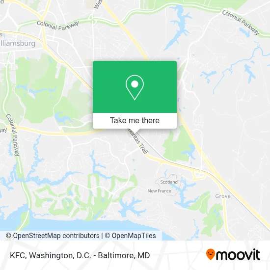 Kfc map