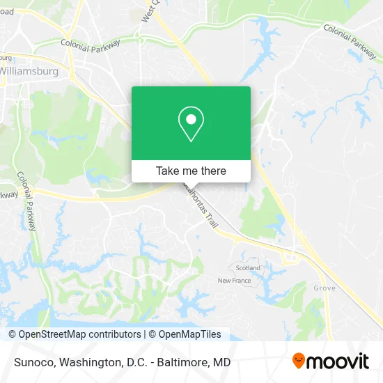 Sunoco map