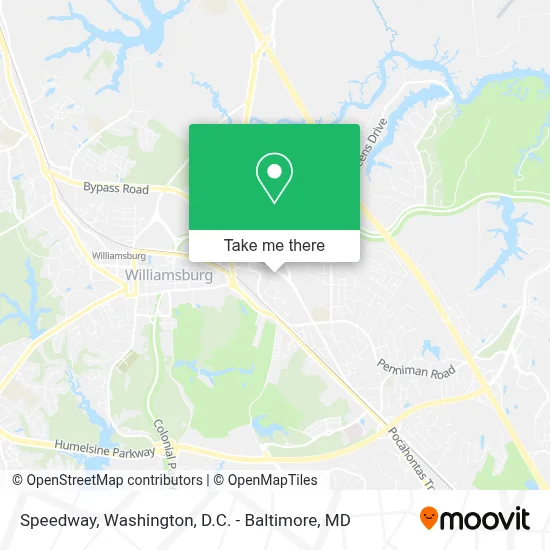 Speedway map