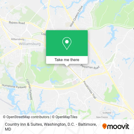 Country Inn & Suites map