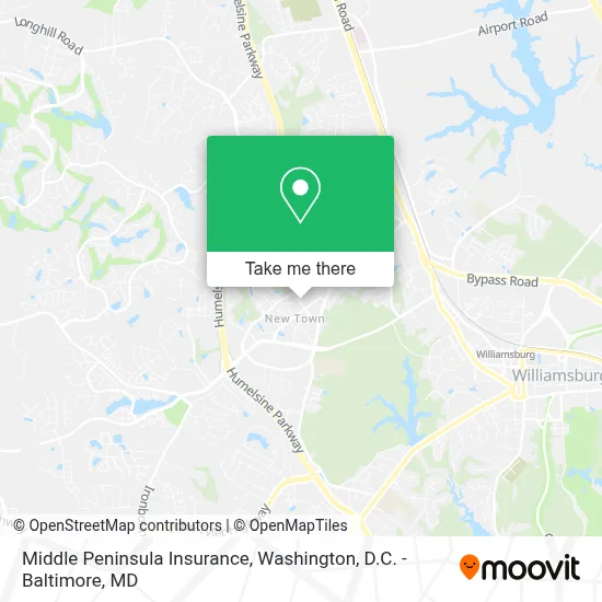 Middle Peninsula Insurance map