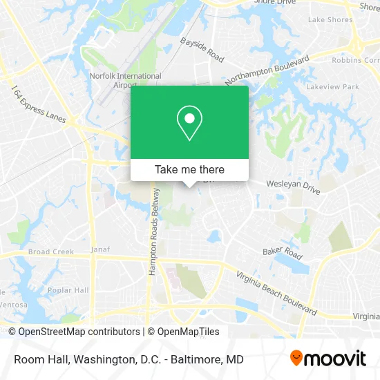 Room Hall map