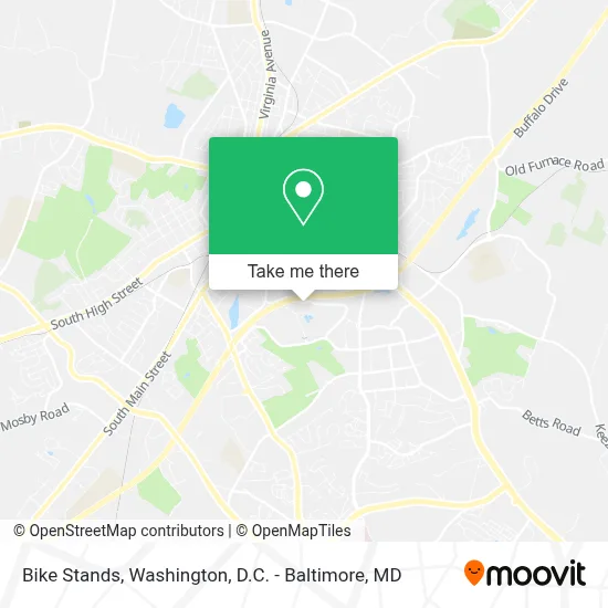 Bike Stands map