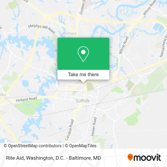 Rite Aid map