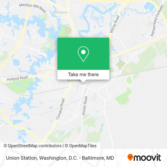 Union Station map