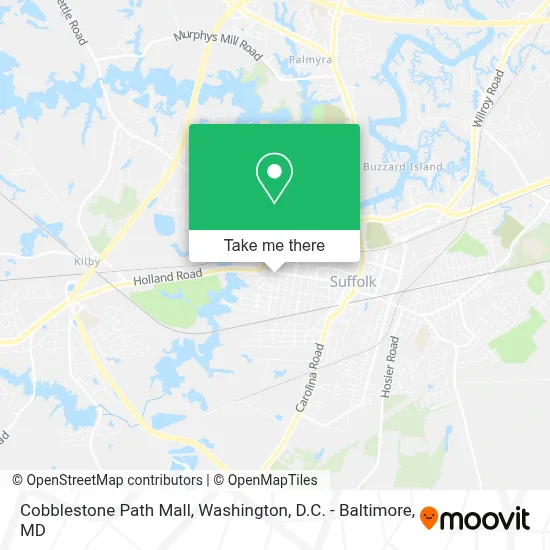 Cobblestone Path Mall map