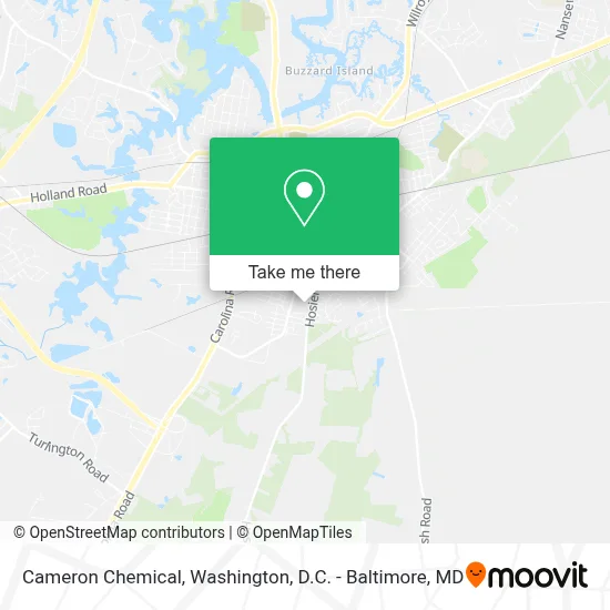 Cameron Chemical map