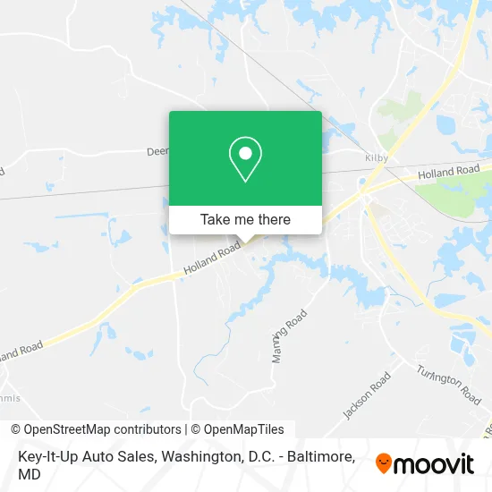 Key-It-Up Auto Sales map