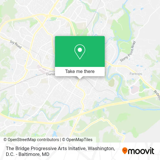 The Bridge Progressive Arts Initative map