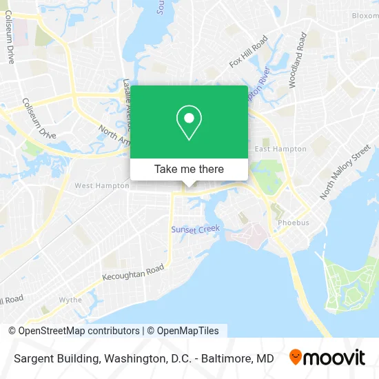 Sargent Building map
