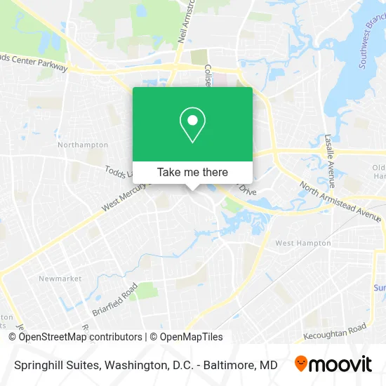 Springhill Suites map