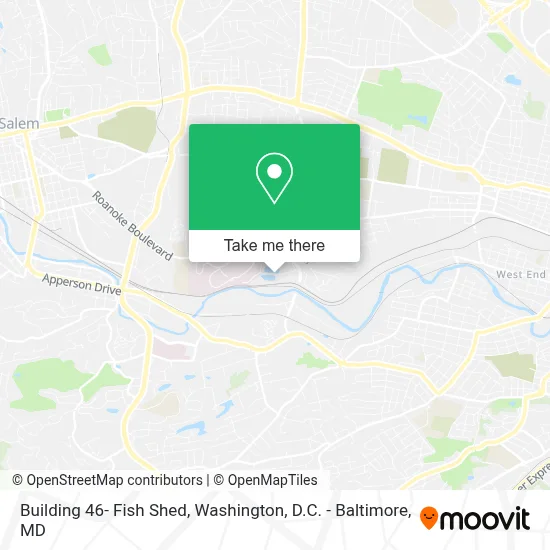 Building 46- Fish Shed map