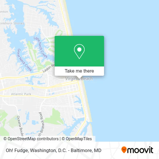 Oh! Fudge map