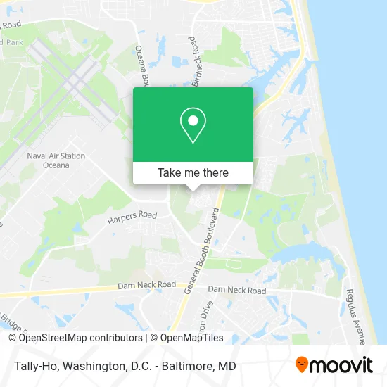 Tally-Ho map
