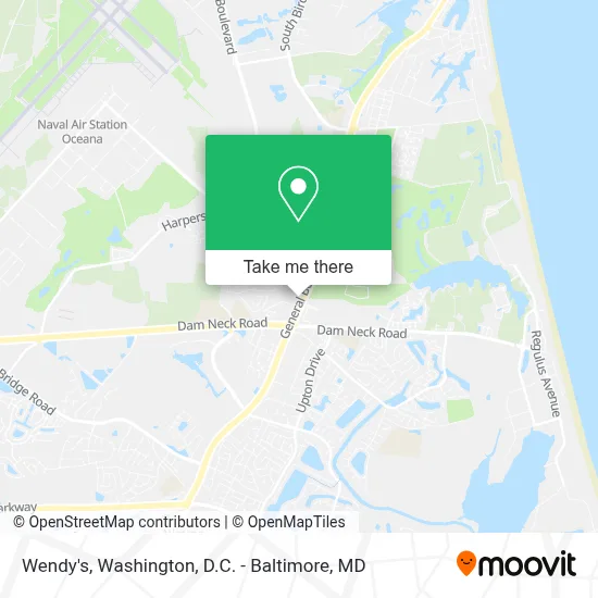 Wendy's map