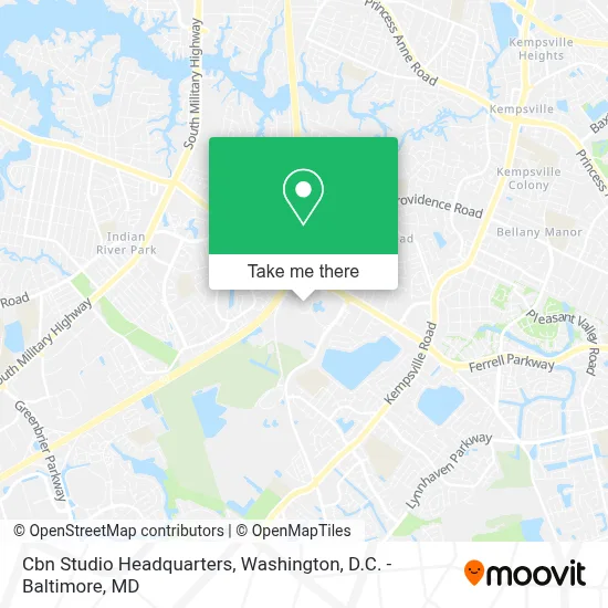 Cbn Studio Headquarters map