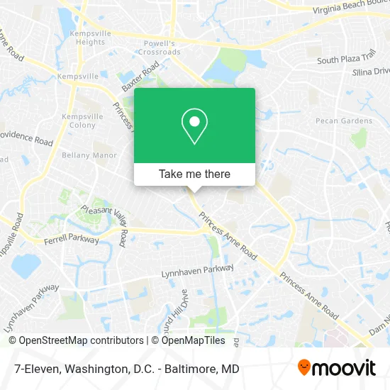 7-Eleven map