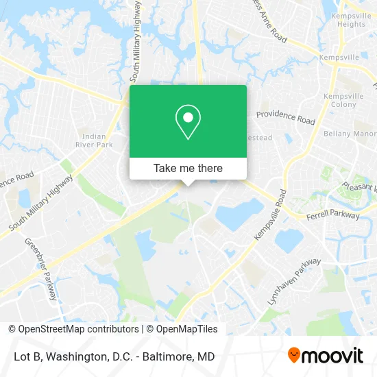 Lot B map