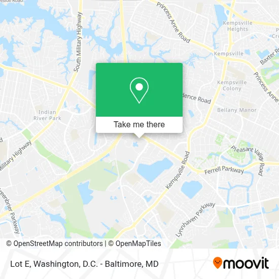Lot E map