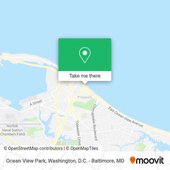 Ocean View Park map