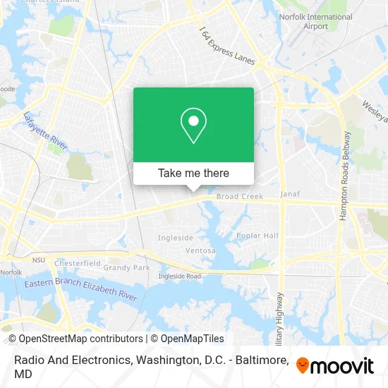 Radio And Electronics map